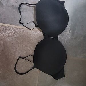 Skims Black T-shirt Bra Size 38C